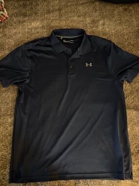 Under Armor Navy Polo